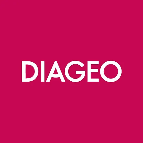 Diageo logo, partner in Voxly's marketing compliance AI agent pilot