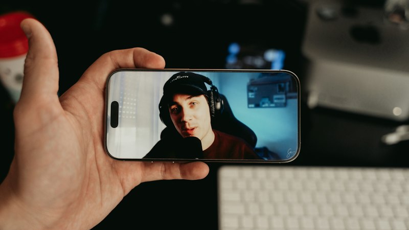 Person watching an influencer video on their phone, where finfluencer promotions fall under section 21